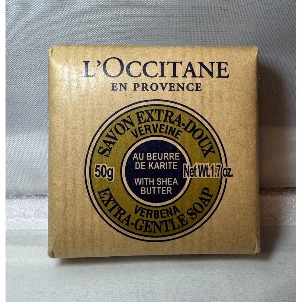 L'Occitane‎ Extra-Gentle Soap Verbena w/ Shea Butter – 50g / 1.7oz, New